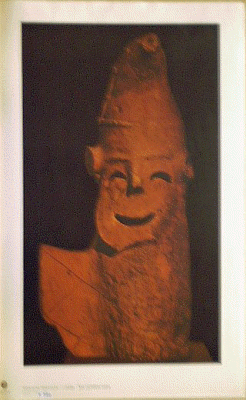 Japanische Tonplastik, Abb. 34,8x60cm