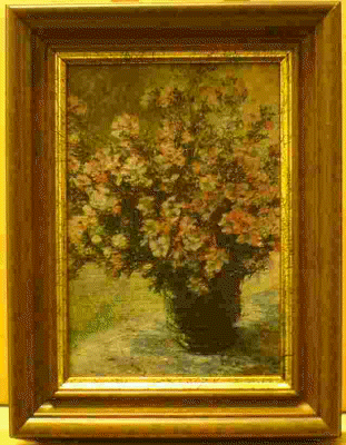 Bild mit Malstruktur