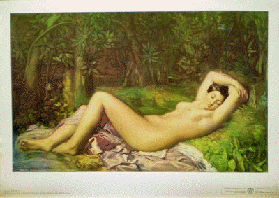 Chasseriau, Abb. 35,8x57,9cm